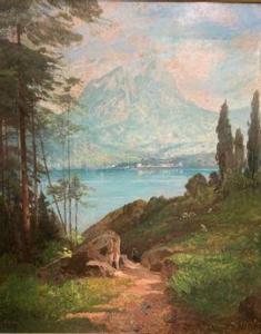 MILLION Joseph 1861-1931,Paysage à la montagne,1905,Etienne de Baecque FR 2021-12-01