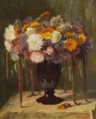 MILLIOTTI Nicolas 1874-1962,Floral still life,1931,John Moran Auctioneers US 2020-01-26