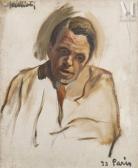 MILLIOTTI Nicolas 1874-1962,Portrait d\’un intellectuel russe,1932,Millon & Associés FR 2022-05-11