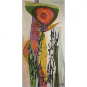MILLMAN Edward 1907-1964,Abstract Flower,Clars Auction Gallery US 2022-12-18