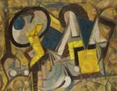 Mills E. Irene 1900-1900,Abstract Composition,1956,Adams IE 2008-06-17