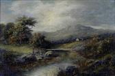 MILLWARD T,RURAL SCENE WITH FIGURES BY A RIVER,Mellors & Kirk GB 2017-03-08