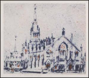 MILNE David Brown 1882-1953,St. Michael's Cathedral,1943,Heffel CA 2014-11-27