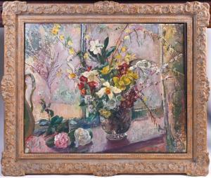 MILNE Malcolm 1887-1954,Window,1930,Dawson's Auctioneers GB 2021-01-28