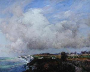 MILNE William Watt 1873-1951,Coastal Scene with white cliffs,Cheffins GB 2012-11-17