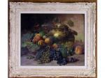 Milner M.M,Still Life with Fruit,1908,Halls Auction Services CA 2007-10-14