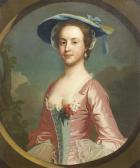 MILNER NEWTON Francis 1720-1794,Portrait of Kitty Warner,Bonhams GB 2014-10-29