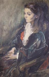 MILNES Margaret 1908-1998,Portrait of Carolyn Webb,1970,Gorringes GB 2021-05-17