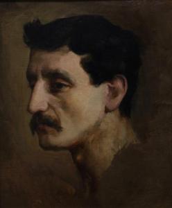 MILNES William Henry 1865-1957,Head study of a man,Tennant's GB 2017-09-09