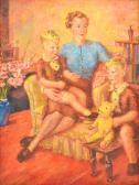 MILSTON ERNEST 1893-1968,Mrs Cheeseman and Sons,1940,Leonard Joel AU 2016-05-03