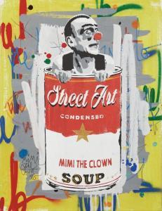 MIMI THE CLOWN 1975,Street Art Soup,Mercier & Cie FR 2023-10-28