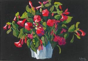 Minache Evgeniia Semenovna 1907-1972,Flowers,Palais Dorotheum AT 2016-04-21