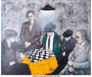 MINEI Franco 1922,Chess Game,1967,Heritage US 2021-03-11