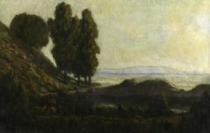 MINER Frederick 1876-1935,From the Berkeley Hills,Clars Auction Gallery US 2020-08-09