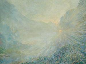 MINEUR Georges 1880,Le lever de soleil,Horta BE 2017-06-19