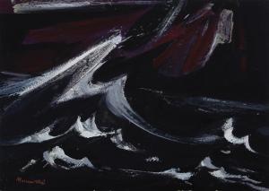 MINEWSKI Alexander 1917-1979,Black Sea with Wave,Barridoff Auctions US 2022-08-20