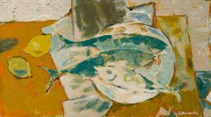 MINEWSKI Alexander 1917-1979,Three Fish,Barridoff Auctions US 2024-04-13