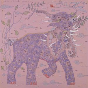 MING TE LU 1950,ELEPHANT FROM INLE LAKE,2011,Sotheby's GB 2012-04-02