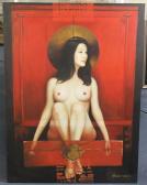 MING YI Rang,Nude and Chinese cabinet,Gorringes GB 2016-02-23