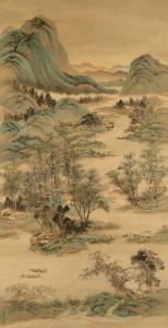 MING YU 1884-1935,Landscape in the style of Ancient Masters,Christie's GB 2007-11-26