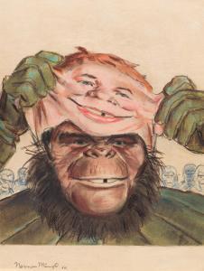 MINGO Norman 1896-1980,The Planet of the Apes.,1973,Swann Galleries US 2021-06-24