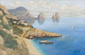 MINIERI G,veduta di Capri,1952,Trionfante IT 2012-04-18