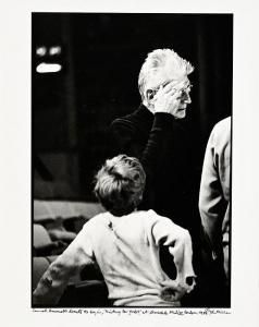 MINIHAN John 1946,Samuel Beckett in Riverside Studios, London,1984,Morgan O'Driscoll IE 2024-03-04
