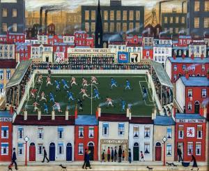 MINIKIN D.L.,The football match - A homage to Lowry,Martel Maides GB 2013-03-14