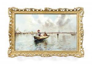 MININO A,Boating in the Bay of Naples,Christie's GB 2012-11-27
