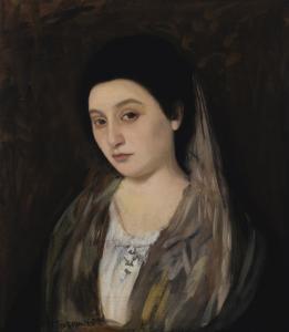 MINKOWSKI Maurice 1881-1930,PORTRAIT OF A WOMAN,Sotheby's GB 2018-12-19