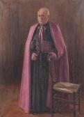 MINNE Jean Louis 1876-1951,Monsignor de Nayer Wearing the Legion of Merit,Jackson's US 2010-04-13