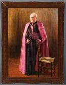 MINNE Jean Louis 1876-1951,Monsignor de Nayer Wearing the Legion of Merit,1937,Jackson's 2017-03-28