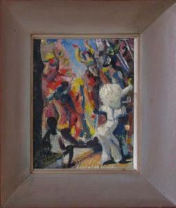 MINSHALL Wilson,Band Passing,1957,Concept Gallery US 2010-10-16
