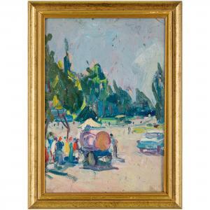 MINSKY Grigoryi Semyonov 1912-2011,Al parco d'estate,Wannenes Art Auctions IT 2023-04-12