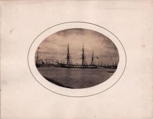 MIOT Paul Emile 1827-1900,Etudes de navires, l'Immortality,1857,Yann Le Mouel FR 2019-03-22