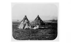 MIOT Paul Emile,Wigwams des sauvages de la tribu des Mick-Macks, à,1857,Beaussant-Lefèvre 2001-11-15