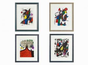 Miró Joan 1893-1983,4 Lithographs,1972,Auctionata DE 2015-05-21