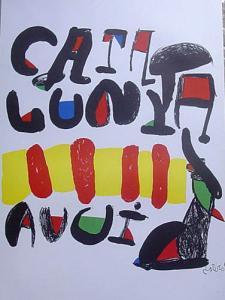 Miró Joan 1893-1983,Cataluyna Avui,1981,Antykwariat Wojtowicz PL 2005-10-01