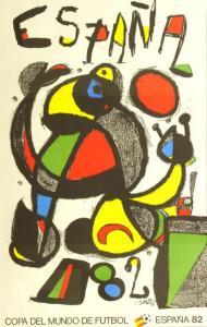 Miró Joan 1893-1983,Copa del Mundo de Futbol. Espana 82,1982,Sant'Agostino IT 2014-11-17