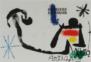 Miró Joan 1893-1983,Derrière Le Miroir,Weschler's US 2016-12-06