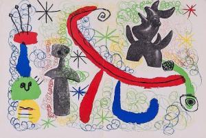 Miró Joan 1893-1983,Derrière Le Miroir No.29-30,1950,Dreweatts GB 2014-03-27