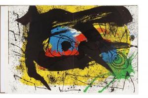 Miró Joan 1893-1983,Derriere le Miroir,1973,Sotheby's GB 2017-03-31