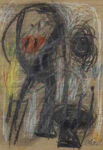 Miró Joan 1893-1983,Femme,1977,Christie's GB 2017-03-03