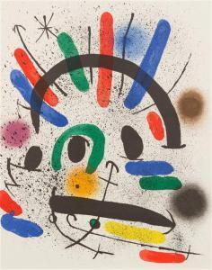 Miró Joan 1893-1983,From Litografo Vol. I,1972,Hindman US 2017-01-26