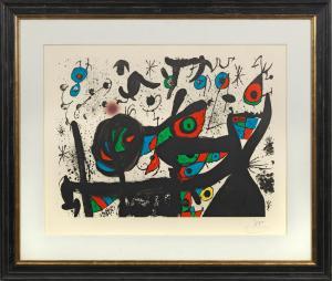 Miró Joan 1893-1983,Homenatge a Joan Prats,1971,Schloss DE 2017-09-02
