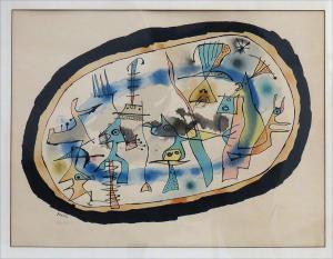 Miró Joan 1893-1983,La Naissance Du Jour 1957,1957,CRN Auctions US 2016-03-12