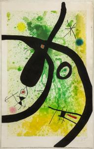 Miró Joan 1893-1983,Le Chasseur de Pieuvres,Cottone US 2016-09-24