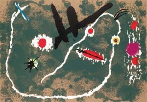Miró Joan 1893-1983,Le lézard aux plumes d'or - (1971),1971,Finarte IT 2007-02-22