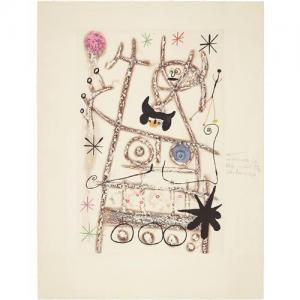 Miró Joan 1893-1983,Les forestiers,1958,Phillips, De Pury & Luxembourg US 2017-04-18