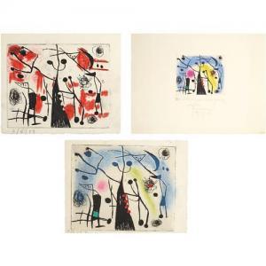 Miró Joan 1893-1983,Les magdaléniens,1957,Phillips, De Pury & Luxembourg US 2017-04-18